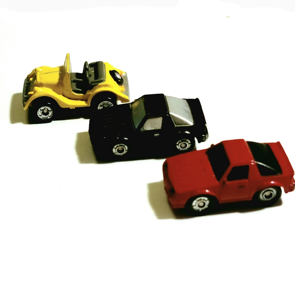 🔴 3 - 1988 Funrise Micro Machine Style Cars